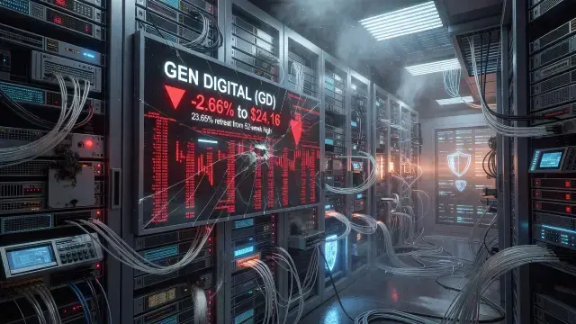 Gen Digital Shares Slide Amid Broader Market Retreat